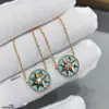 Colar DiJia Bússola Estrela de Oito Pontas para Mulheres, Corrente para Clavícula com Design de Madrepérola Branca e Ágata, Pulseira em Camadas Mix-and-Match com Design Geométrico