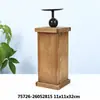 Grande Coleção de Produtos Únicos - Design Criativo Antigo Rústico Madeira Maciça Enfeites Decorativos Vasos de Flores para Pátio de Madeira Zakka Mercearia