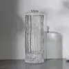 Jarrón de Vidrio Hidropónico Glaciar Nórdico de Moda Pieza Decorativa Hecha a Mano Estilo Lujo Ligero para Sala de Estar Mesa de Comedor Arreglo Floral Estilo Ins Gama Alta