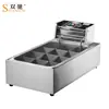 Máquina de cozinhar macarrão picante quente em panela de cozido Jiugongge da barraca Shuangchi, máquina de cozinhar estilo japonês Kanto comercial