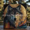 Bolso de Mano con Estampado de Moda Tendencia para Mujer 3D Transfronterizo Nuevo Producto Temu Amazon Bolso de Hombro Lona 300g