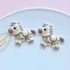 Hazte Rico Inmediatamente Parche de Acrílico de Dibujos Animados Lindos Colgante DIY Colgante Pulsera Collar Pendientes Accesorios de Joyería