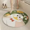 Alfombrilla Antideslizante para Suelo de Baño con Círculo de Alambre Hueco, Alfombrilla Anticaídas para Ducha y Baño, Alfombrilla Especial Barrera de Agua para Bañera