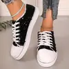 Zapatos planos para mujer, calidad de exportación, diseño de lentejuelas de moda, estilo casual, adecuados para otoño, disponibles en tallas grandes, nueva colección 2024, punta redonda, para ventas transfronterizas