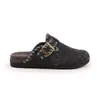 Zapatos cerrados de pelo, pantuflas esponjosas y estilos casuales de nuevas zapatillas de lana para otoño e invierno 2026