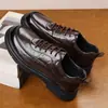 Nuevos Zapatos de Cuero para Hombre de Primera Capa, Zapatos de Cuero Casual de Negocios, Cuero Genuino para Hombre, Gama Alta, Suela Suave, Cómodos, Oficina, Marca de Moda
