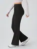 Pantalones de yoga acampanados para mujer transfronterizos de Amazon, levanta glúteos, alta elasticidad, corte ajustado, adelgazantes, microacampanados deportivos, pantalones largos casuales para exteriores