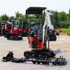 La Nueva Miniexcavadora Hidráulica de Orugas de 1.8 Toneladas de Haituo se Exporta a Europa para Zanjeo Pastoral y Trituración Miniexcavadoras