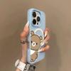 Capa de Celular Jelly Magnética Dois-Em-Um Colorida Estilo Ins Fosca Rígida Anti-Suor nas Mãos Borda Macia Popular Coração Fosco