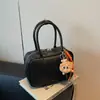 Bolso de Mano Casual de Nicho para Mujer Modelo Nuevo 2025 Color Sólido Gran Capacidad Bolso Cuadrado Pequeño Bolso Versátil de Hombro Debajo del Brazo