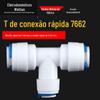 Purificador de água Adaptador de 3 pontos para 2 pontos 7026 Conector rápido T de 3 pontos 323 T médio de dois pontos 7662