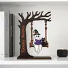 Columpio de Fantasma Divertido Transfronterizo Adorno de Madera Columpio de Fantasma Divertido Decoración S