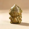 Talla de Sándalo Verde Personaje de Dibujos Animados Ultraman Luchando contra Monstruos Llavero DIY Colgante para Bolso Cadena para Teléfono Juguete para Bebé
