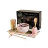 Set de Regalo de Cerámica para Té Matcha Caja de Regalo Set Tazón Matcha Cuadriculado Batidor de Té Caja de Regalo Estilo Ins Exclusivo Transfronterizo para Europa y América