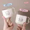Copo de Água Multifuncional Infantil Jardim de Infância Casa Copo de Boca Aberta para Beber Leite Copo Prático para Enxaguar Copo de Beber Direto Prático
