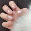 Color Sólido Ojo de Gato Alta Calidad Elegante Estilo Girly Estilo Hermana Real Manicura Estilo Corto 30-t Manicura Portátil