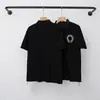 La camiseta de manga larga con estampado sánscrito y patchwork CH Chrome Hearts 26SS, nueva para primavera-verano, es un éxito en el comercio exterior transfronterizo al por mayor.