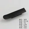 Puxador Pequeno Minimalista Nórdico, Puxador Reto para Móveis de Armário, Puxador de Gaveta, Guarda-Roupa e Porta, Puxador de Cobre Escovado de Luxo Leve
