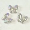 Corrente Colorida UV de Gelatina Luminosa Borboleta Voando DIY Artesanal para Celular Pulseira Colar Pingente Acessórios de Joia