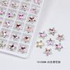 Dongzhou Crystal 8*8 Estrella de Mar Pequeña Producto Nuevo Super Brillante Punta Fina Diamante para Uñas Diamante de Vidrio K9 de Alta Calidad Accesorios para Joyería DIY
