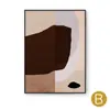 Pintura Decorativa Criativa Moderna Cor Morandi Abstrata Grande Sala de Estar Sofá Fundo Mural Edição Vertical Hotel Pintura Pendurada
