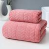Toalla de vellón coral para adultos, para el hogar, absorbente diario, para cabello seco, toalla de baño sin pelusa, toalla de playa, toalla de baño de trigo