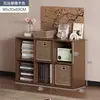 Gabinete de celosía partition de mesita de noche semi-cerrado gabinete de almacenamiento de dormitorio estante de almacenamiento de estantería de mesita de noche almacenamiento de extremo de cama de piso ocho compartimentos