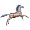 Grandes Ornamentos de Cavalo de Cobre, Esculturas de Cavalo, Esculturas de Cavalo de Cobre Fundido, Fabricantes Produzem Esculturas Quadradas de Cobre, Grupo de Cavalos