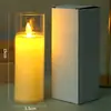 Vela Electrónica LED de Amazon Luz de Vela de Vidrio Acrílico Decoración para Fiesta de Cumpleaños Yao Yuan Luo