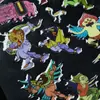 Adesivos de Desenho Animado, Adesivos Personalizados de Epóxi, Adesivos 3D, Adesivos de Epóxi para Crianças, Adesivos de Cristal Culturais e Criativos