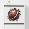 Novo fun-f71 tridimensional quebrado Parede rugby aprendizagem sala de estar quarto decoração adesivos de parede atacado
