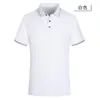 Camisa Polo de Algodón para Hombre de Fábrica, Cuello Camisero, Manga Corta, Sencilla de Verano para Personal, Bordado de Logo Personalizado al por Mayor