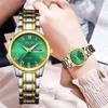 Una generación de relojes de moda para damas más vendidos transfronterizos, calendario doble, compacto, reloj no mecánico, resistente al agua, reloj de pulsera simple para mujer