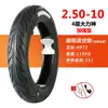 Neumático Chaoyang 3.00-10 Sin Cámara 300 Neumático para Vehículo Eléctrico 14X2.50/3.2 Cable de Motocicleta 2.75-10