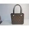 Bolsa de Ombro Eva com Furos Transfronteiriça Bolsa de Praia Eva Bolsa de Maquiagem Macia Lavável Resistente ao Desgaste Bolsa de Praia para Natação