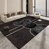 Alfombra Moderna Estilo Ins Oso Violento Sala de Estar Mesa de Centro Dormitorio Alfombra de Terciopelo de Cristal Completo Absorbe Agua, Antideslizante y Fácil de Limpiar