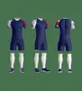 Nuevo conjunto de ropa de entrenamiento transpirable de secado rápido para deportes al aire libre transfronterizos, fútbol con logo personalizado para adultos y niños, venta al por mayor