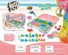 Juego de Almacenamiento de Arena para Juguetes Infantiles Transfronterizo Pastel Traje de Helado Femenino Maleta Moldes de Arena de Cuarzo Arena de Colores Moldeable Juguetes