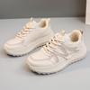 [Personalizado] G2602 Nuevos Zapatos Transpirables para Mujer Primavera y Verano Zapatos Casuales Suela Gruesa Aumentada Combinación de Colores de Cuero Deportes