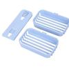 Jabonera Jabonera Soporte para Jabón Soporte para Jabón Doble Capa Ventosa Montado en la Pared Sin Perforaciones Drenaje Jabonera Estante para Jabón