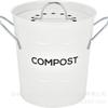 Contenedor de basura para clasificación de comercio electrónico transfronterizo, cubo para residuos de cocina, barril de fermentación para residuos de verduras, compostador, lámina de hierro metálica a prueba de óxido, pulverización