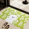 Alfombrilla de Piso de Barro Diatomeas, Felpudo Absorbente, Alfombra de Entrada de Baño, Alfombrilla Linda de Dibujos Animados Ins para Mascotas, Alfombrilla de Piso Antideslizante