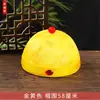 Sombrero shou piel suave de melón Sombrero shou para hombres y mujeres suministros funerarios sombrero de sandía suave de seda para ancianos blanco fábrica de funerales al por mayor