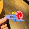 Horquilla de dibujos animados de Bob Esponja, linda horquilla para niña, pinza para el pelo con forma de pico de pato, pinza lateral con forma de pulpo, accesorios para el cabello Brother al por mayor
