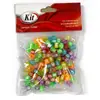 Miçangas Conta Dado Letras 6X6Mm 25G Tp