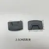 Venta al por mayor de fabricante, clips de cola de goma suave, hebillas de costura de PVC, hebillas de extremo de cincha, clips de cola de plástico suave, hebillas de zapato, hebillas de extremo de cinturón