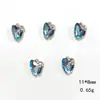 Diamantes de Zirconia de Color con Forma Especial de Cristal Diamantes para Uñas Hechos a Mano al por Mayor Joyería de Aleación para Uñas Diamante Flash Serie Diamante Blanco