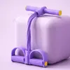 Banda Elástica de 6 Tubos Corda de Tensão Multifuncional Bandas de Fitness Puxador de Pedal Elástico de Yoga de 6 Tubos Para Exercícios Esportivos na Academia