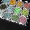 Accesorios para Uñas Exclusivos de Venta Caliente Transfronteriza, Brillantina para Uñas de Alta Calidad, Polvo Láser Iridiscente de Sirena, Súper Brillante 1/750