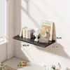 Estante de Pared Oculto de Una Sola Línea Estantería para Libros Colgante de Pared para Sala de Estar Estante Colgante de Pared para Dormitorio